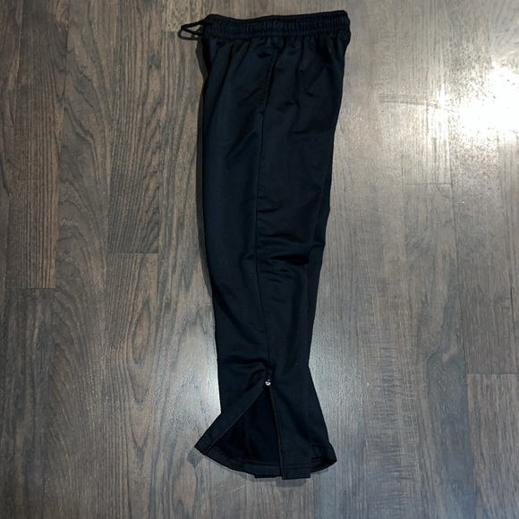 Class Club Kinetic Boys size 8 Athletic Active Zip Hem Pants in Black - Picture 6 of 9